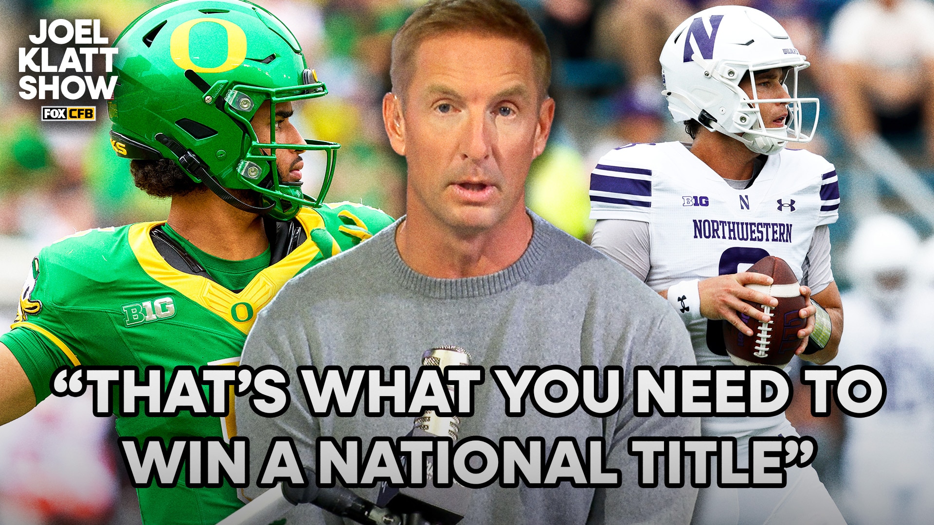 Oregon travels to Evanston to take on Northwestern | Joel Klatt Show