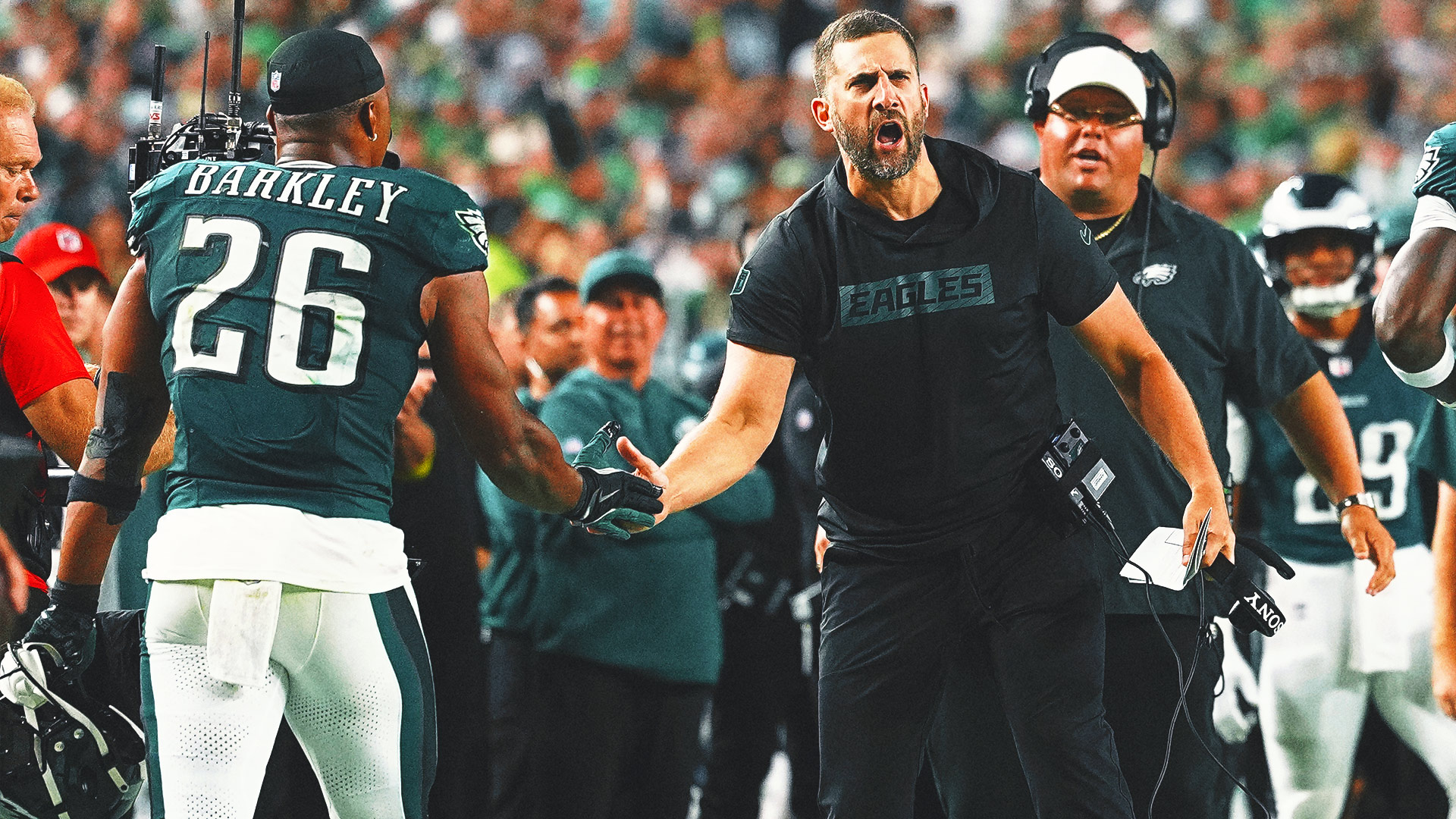 Eagles’ Saquon Barkley ‘Couldn’t Stand’ HC Nick Sirianni Before Joining Team