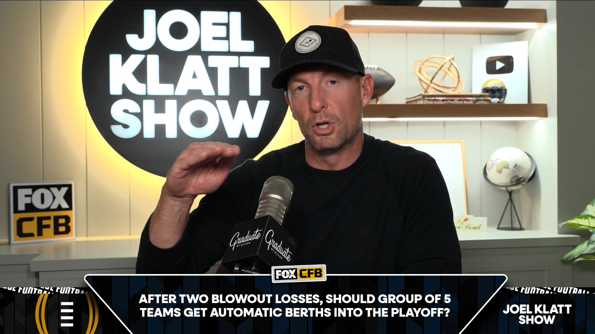 Should Group of 5 Teams get automatic bids to CFP? Joel Klatt thinks they shouldn’t