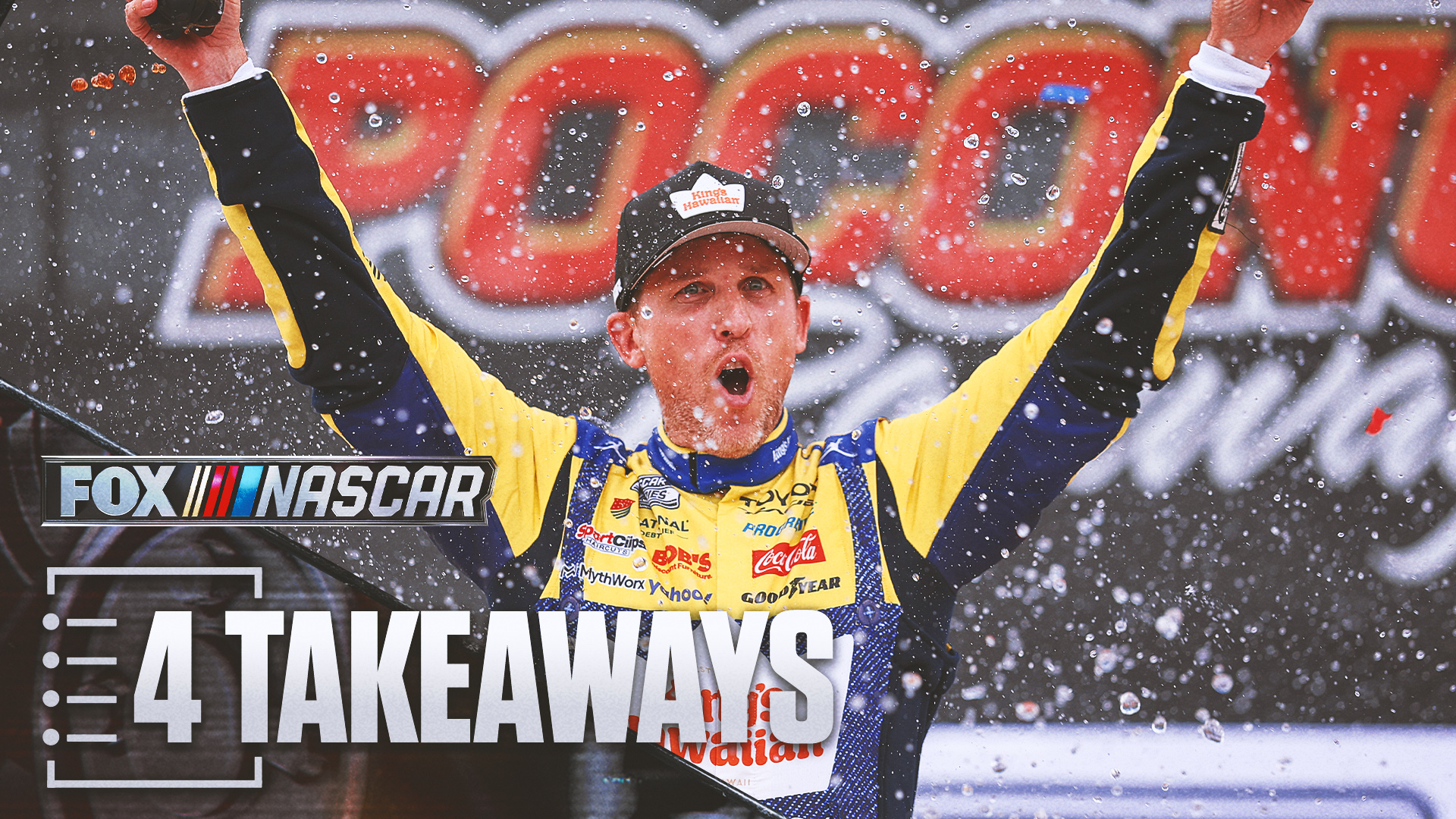 4 Takeaways From Denny Hamlin’s Pocono Win & Michael Jordan’s Motivational Words