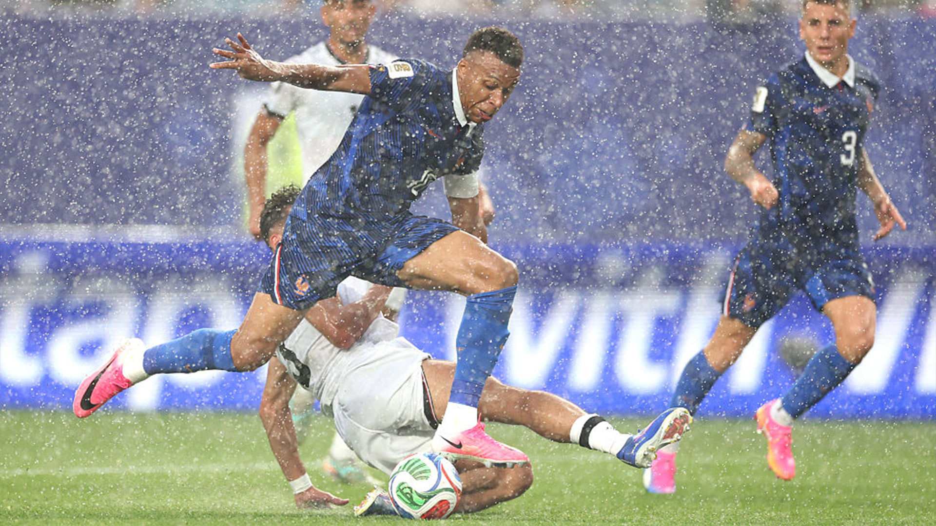 Kylian Mbappe Made ‘Very Nervous’ By Rain Storm Before Inspiring France To Victory